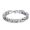Vikings Mens Chunky Paperclip Chain Bracelets Waterproof Stainless Steel Link Wristband Birthday Gifts for Him