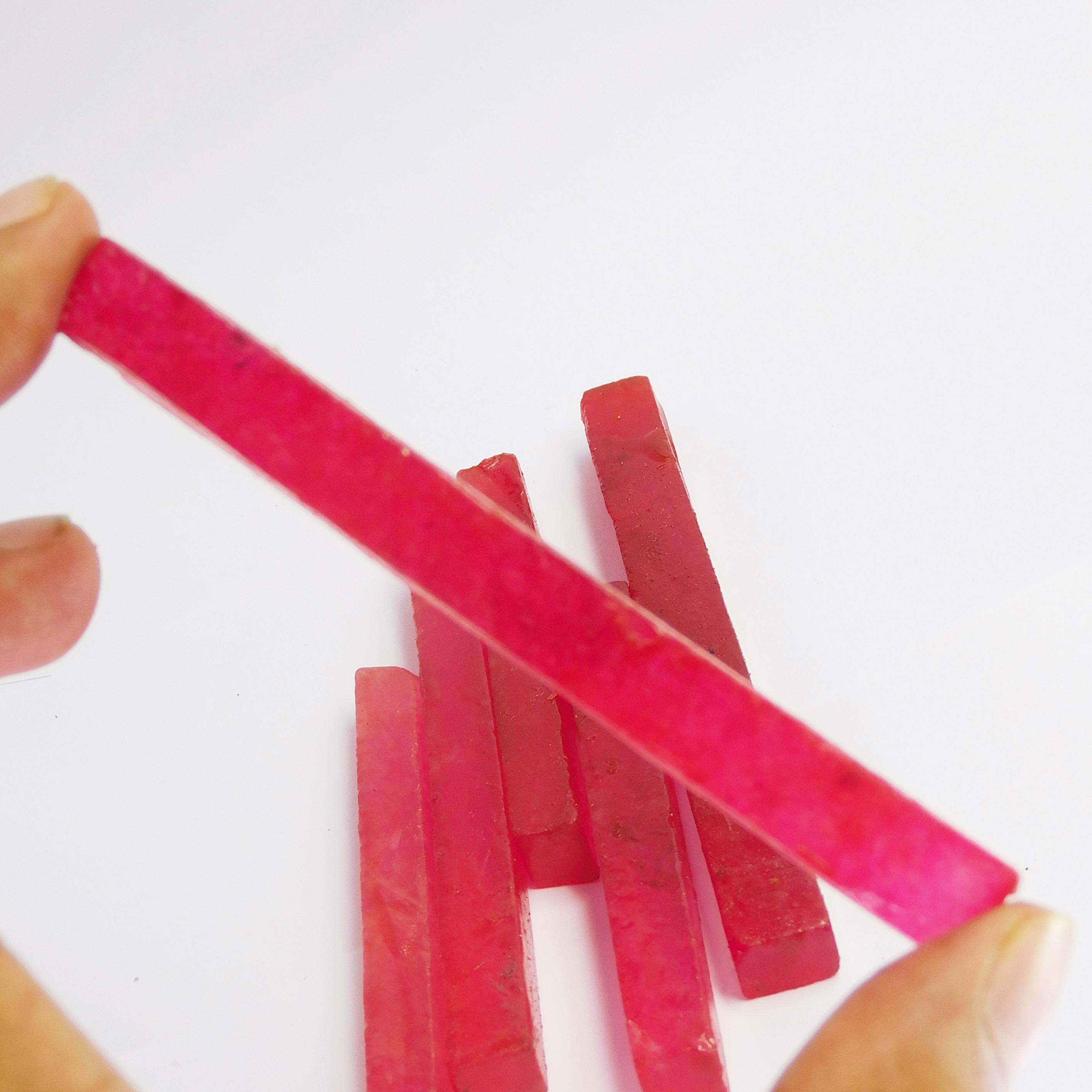 

Genuine Red Ruby 525.45 Ct Natural Uncut Raw Rough Lot Loose Gemstone CERTIFIED AM-579 74 mm approx червоний