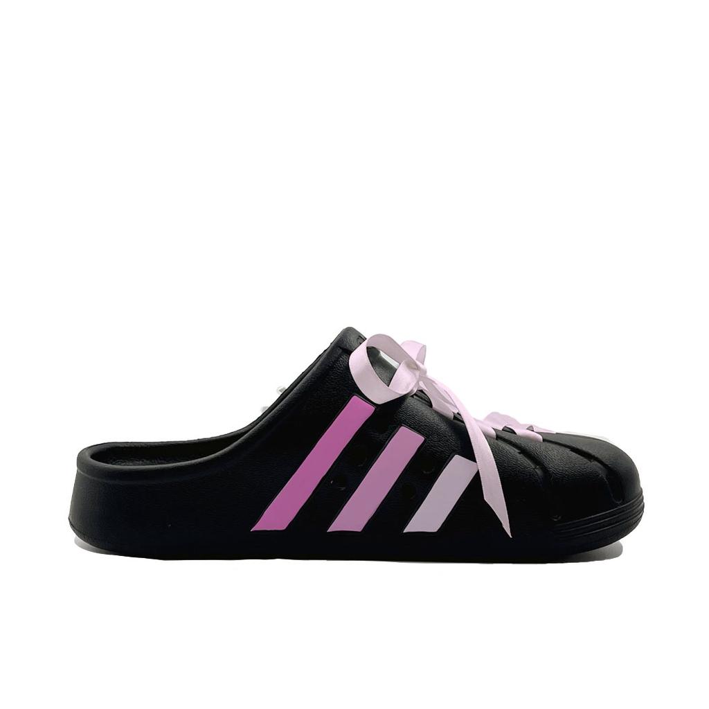 Adidas ADILETTE CLOGS No Special Function Closed Toe Slippers Unisex Black JH9848(Team641-)