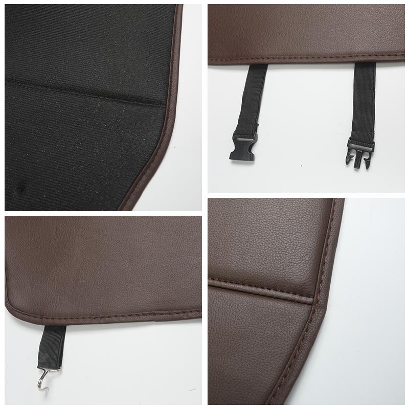Car Seat Back Anti Kick Mats Protector Cover Seat Storage Kick Pads For Volkswagen VW Golf 4 6 7 GTI Tiguan B6 B7 MK5 MK6 Polo wzvc4