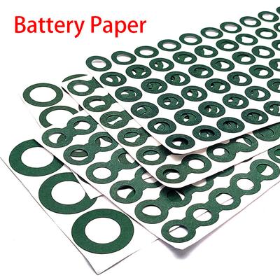 18650 21700 32650 Li-ion Battery Insulation Gasket Barley Paper 1S-8S Pack Cell Insulating Glue Patch Electrode Insulated Pads
