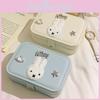Miffy Bunny Jewelry Organizer With Large Capacity For Earrings Rings And Necklaces Perfect For Gift Giving