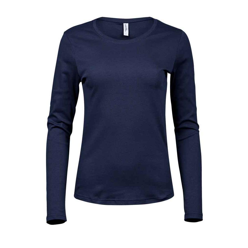 Tee Jays Womens/Ladies Interlock Long-Sleeved T-Shirt