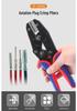 YF-0540 Heavy-Duty Aviation Terminal Crimping Pliers for Harting HEE Male/Female Pins