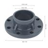 Swimming Pool Plastic Butterfly Valve Flange Plate Replacement Pool Accessory