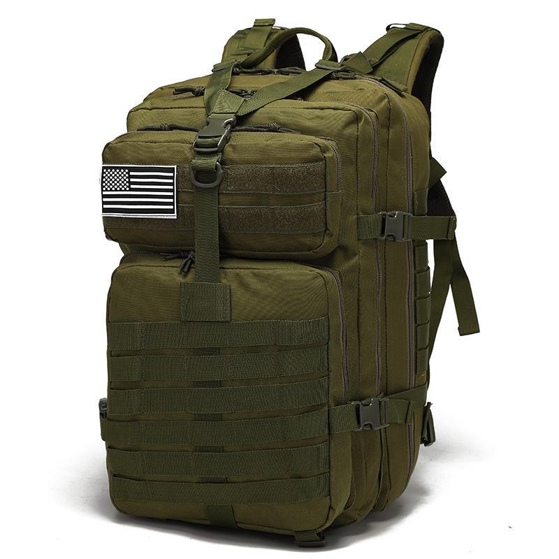 Tear-Resistant Multi-Function Tactical Hiking Backpack with Outdoor Equipment Storage
