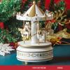Christmas Decoration Carousel Octave Box Music Box - Birthday Gifts For Kids, Perfect New Year & Home Holiday Decorations