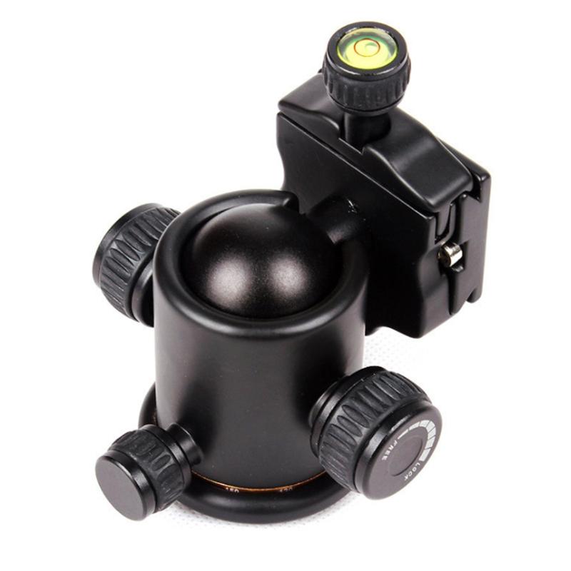 Metal Tripod for Head 360 Degree Rotating Panoramic Quick te for Tripod Monopod Slider Camera Camcorder