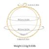 Double Layered Freshwater Pearl Necklace European Style Gold Temperament Necklace For Women