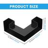 Shrimp Cave Aquarium Tunnel, Aquarium Underground Tunnel Corner Aquarium Cave Fish Tank Decorations, Fish & Shrimp Hideout for Aquariums