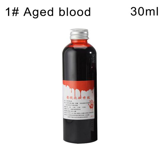 30/60ml/100ml/120ml Flacon de lichid de sânge fals Etapă Farsă Recuzită teatrală Cosplay