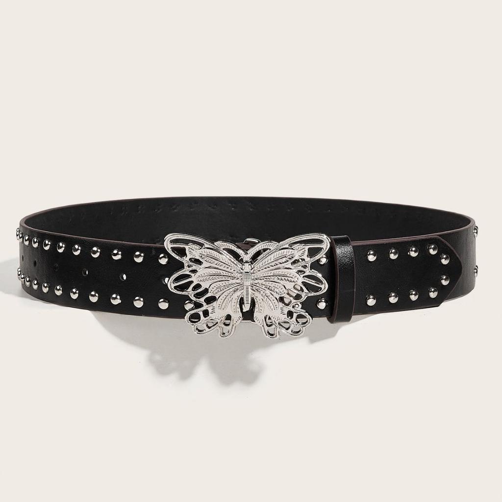 Slimming Belt Stylish Butterfly Buckle Wide Waist Belt For Jeans Womens