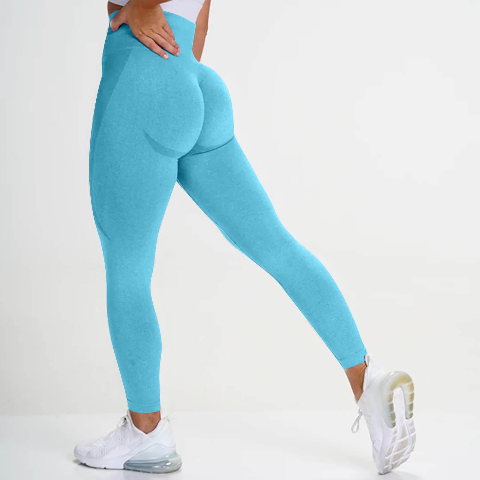 

Seamless Butt Lifting Workout Leggings For Women High Waist Yoga Pants M
