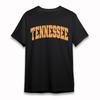 Women's Plus Size Breathable Classic T-Shirt Tennessee Checkered Letter Tee
