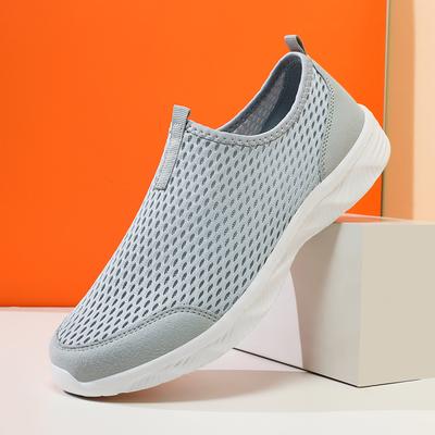 Men Shoes Breathable Classic Running Sneakers for Man Outdoor Light Comfortable Mesh Shoes Slip On Walking Shoes Tenis