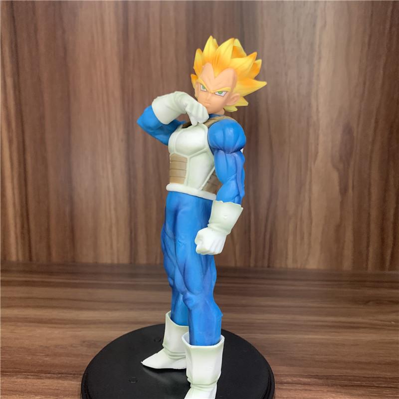 FigureCrazy Cell Figure Ultimate Shape Dragon Ball Z Goku Battle Soldiers Cell DBZ Figure Brush PVC Action Figure Collect Toy