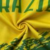 Soccer Jersey Set Brazil Football Shirt for School Team Club Practice Soccer Uniform