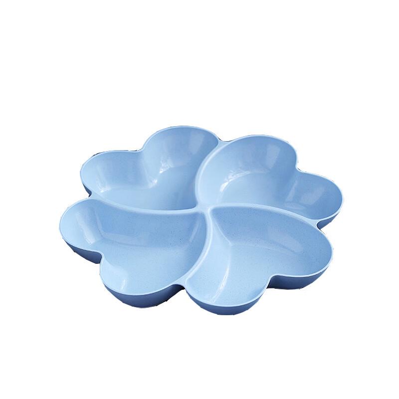 UOSUUOSU Clover Divided Snack Serving Tray Set