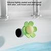 4pcs Silicone Sink Overflow Hole Plug Easy Install Flower Leak-Proof Overflow Sealer Plugs