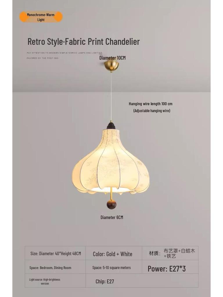 2024 Modern Scandinavian Pine Cone Chandelier for Bedroom and Dining Room