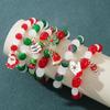 Snowflake Merry Christmas Bracelet Father Christmas Santa Claus Hand Chain Girl