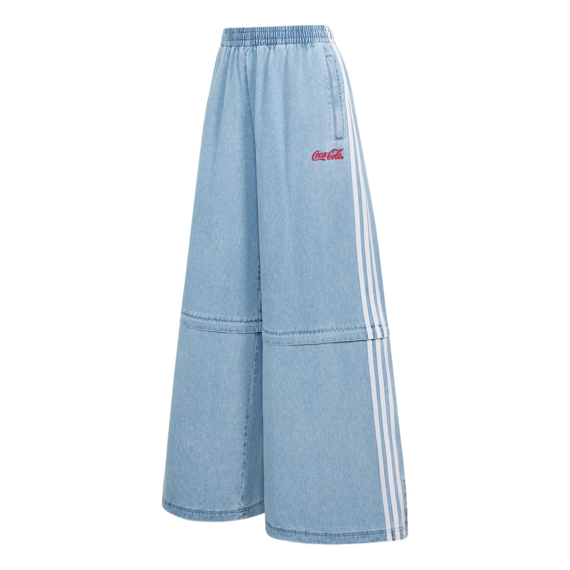 Adidas Originals X Coca-Cola Firebird Knitted Denim Pants Women bottoms KY7557 XL