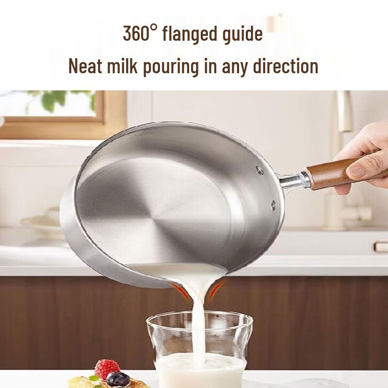 Kobach 316L Stainless Steel Milk Pot with Steamer
