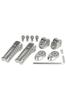 Passos Ajustáveis para Número de Peça Honda (TAKEGAWA) CB/Grom/Rebel etc., Prata, 06-13-0094