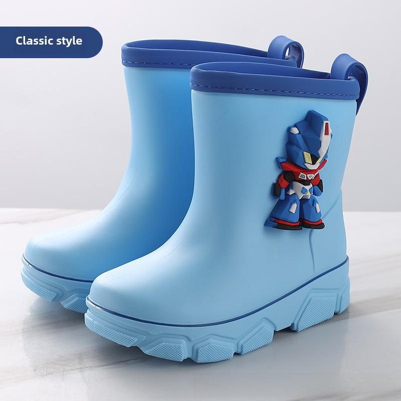 Dětské zimní holínky s velvetovou podšívkou 2023 - Hřejivé, nepromokavé boty pro chlapce a dívky, Velikosti pro žáky základních škol