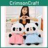 Entzückendes Großes Panda-Plüschtier im chinesischen Hanfu-Design für Geburtstagsgeschenke und Kuschelkomfort