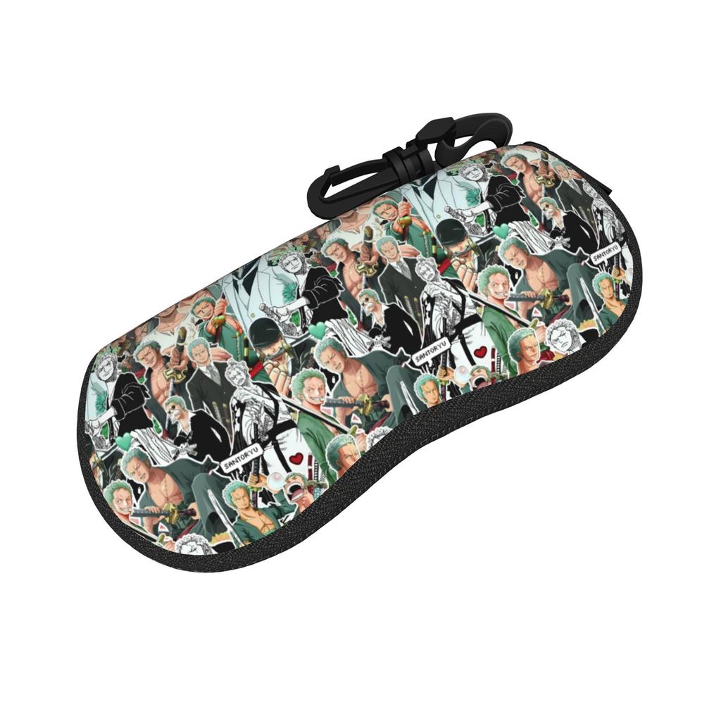 Custom One P-Pieces Zoro Cartoon Glasses Case Fashion Classic Shell Eyeglasses Case Sunglasses Box