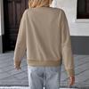 2026 Spring Valentine's Day Women's Striped Hoodie with 3D Bow Decoration