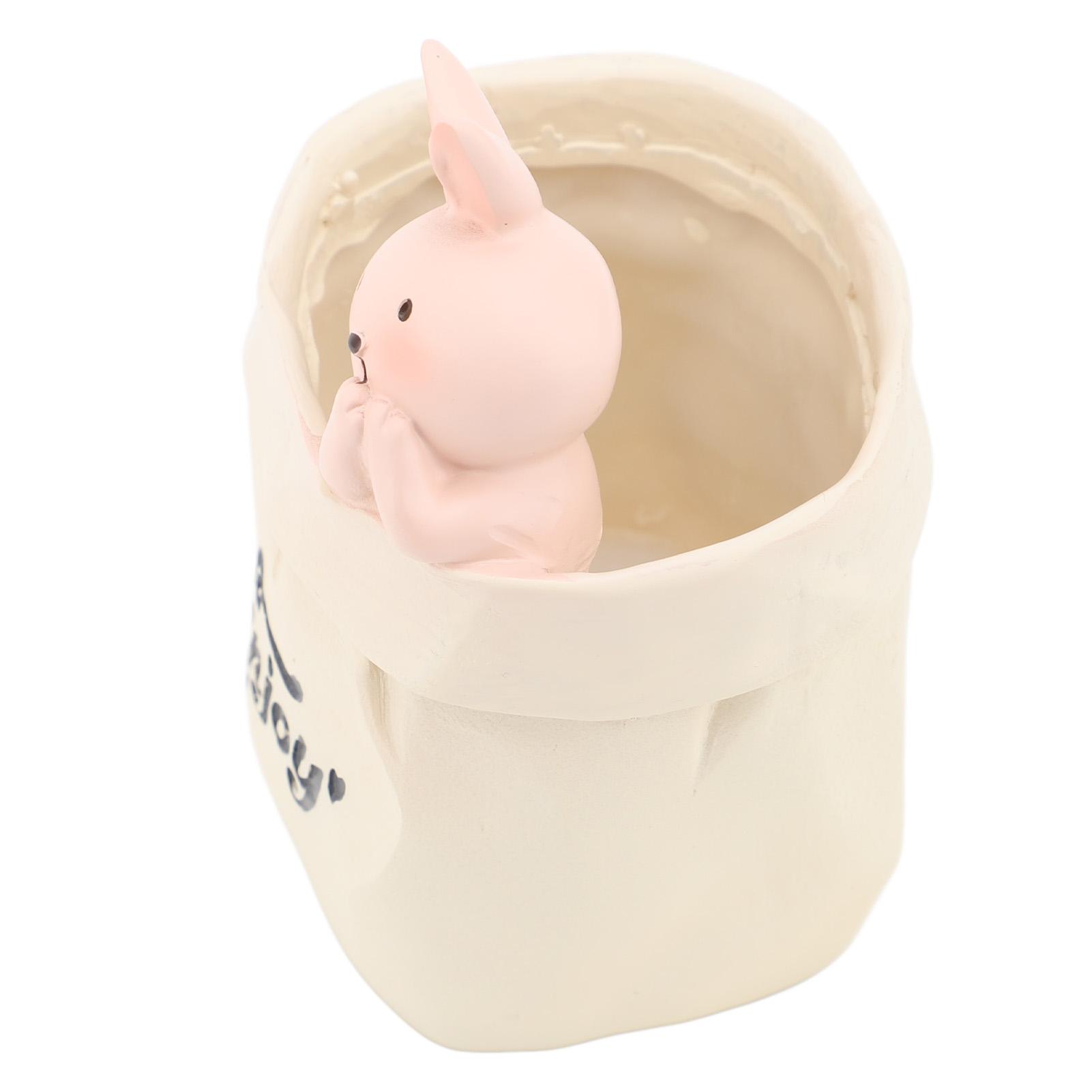 

Милый держатель для ручек, многофункциональный, в скандинавском винтажном стиле, держатель для карандашей и ручек из смолы для стола, для дома 2245H‑02