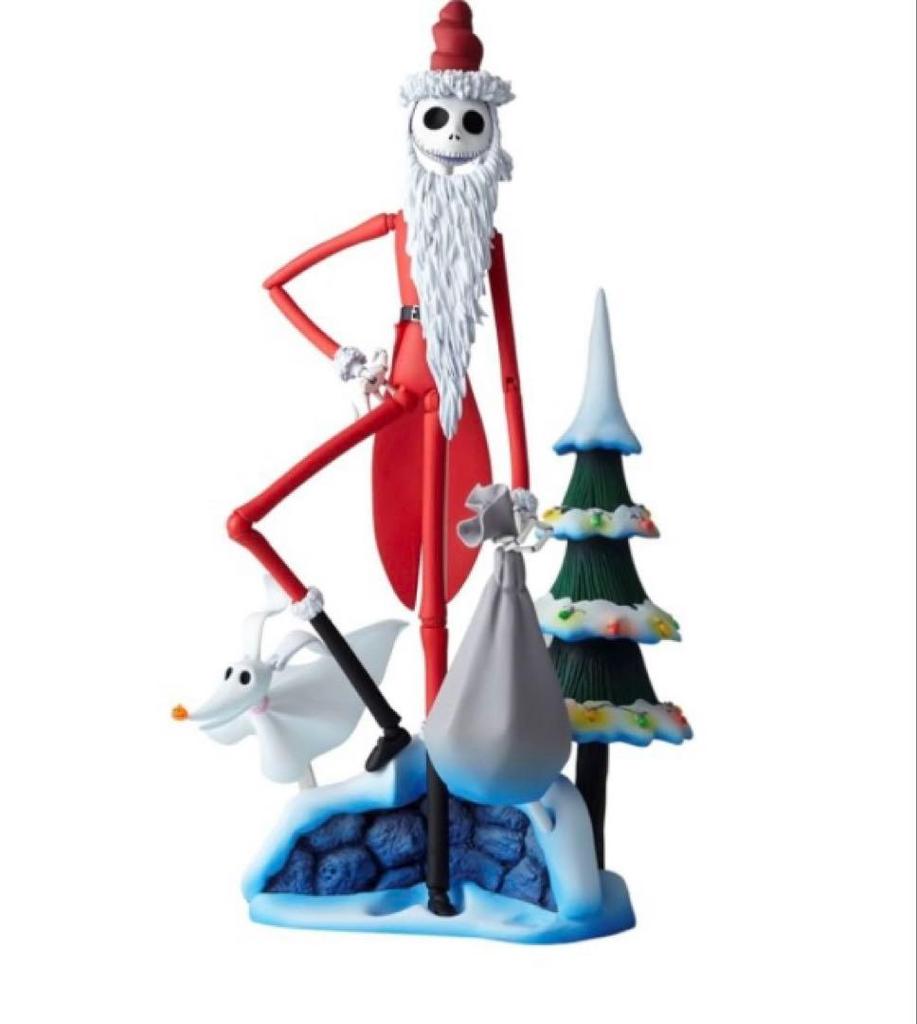 [USED] Revoltech The Nightmare Before Christmas Jack Skellington Santa