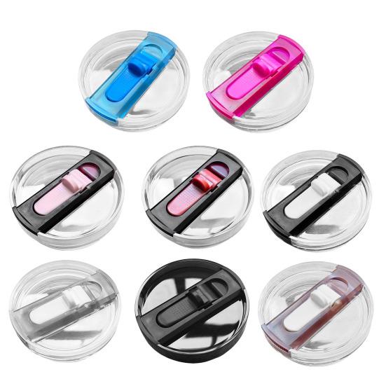 Cup Lid Replacement for 40 Oz Pour Over Cups Leak Proof Flip Cap BPA-Free Reusable Spill Proof Lid for Water Juice Tea Milk Cup Accessories