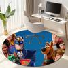Halloween supernatural comedy adventure movie Scooby-Doo Round Carpet Soft Home Decoration Corridor Table and Chair Anti slip Outdoor Floor Mat rug 2
