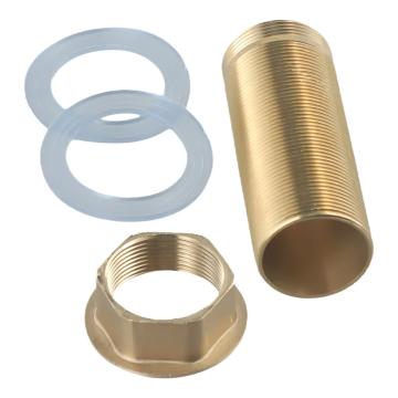 Threaded Brass Tube Nut Installation Parts, Premium Kitchen Basin Mixer Tap Repair Fitting Kit, Restore Your Faucet's Efficiency