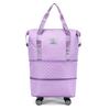 Extra Large Capacity Wet and Dry Separation Double-layer Extended Luggage Bags To Be Produced Must-have Clothes Storage Bags with Wheels