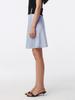 Gijun Essential Satin Mini Skirt Sky Blue