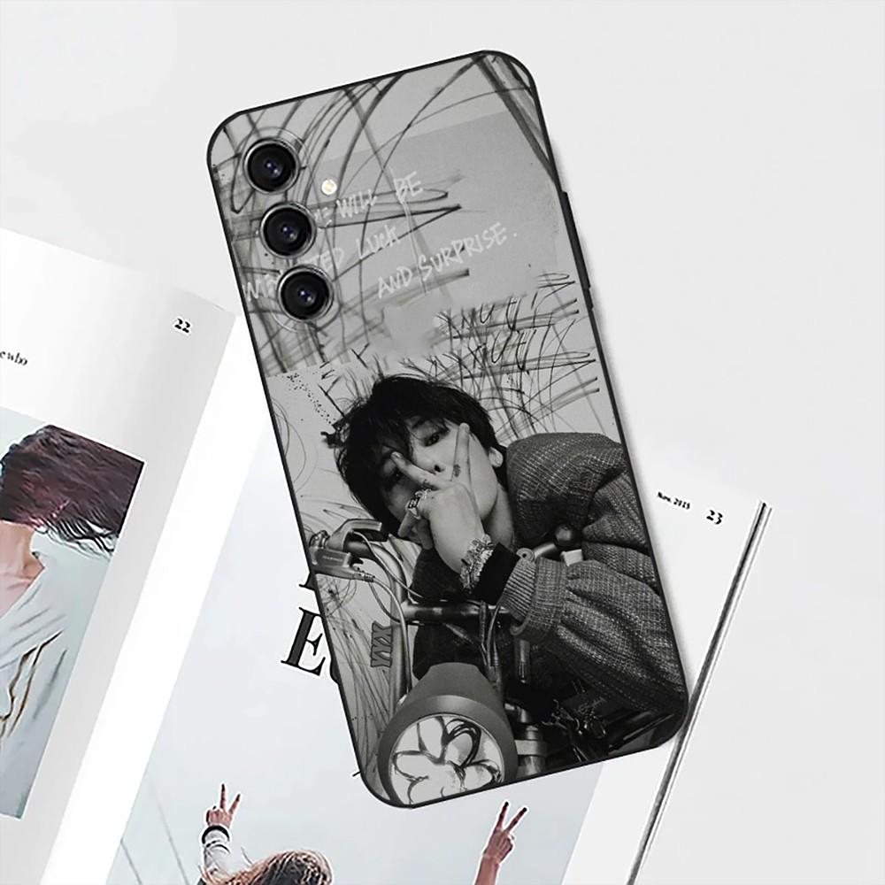 Kpop GD G-Dragons Handyhülle Für Samsung S25,S24,S21,S22,S23,S30,Ultra,S20,Plus,Fe,Lite,Note,10 Schwarze Weiche Hülle