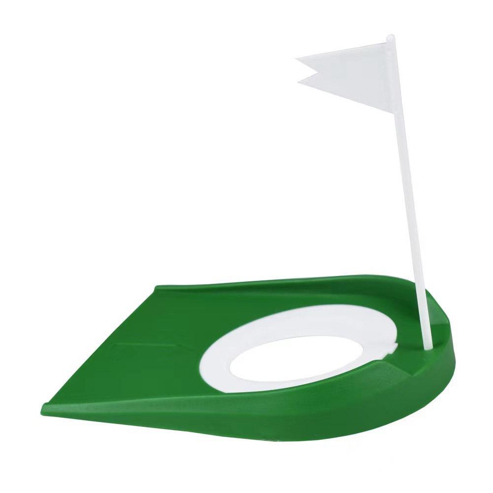 1PC Golf Putting Cup with Flag, Portable Practice Golf Hole Training Aids for Kids Adults Indoor Outdoor Home Office Yard Lawn