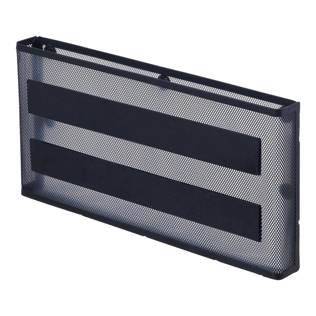 LIHIT LAB Magnetic Pocket, A4, Horizontal, Black, A7392-24N