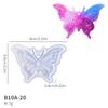 Butterfly Pendant Silicone Molds for Epoxy Resin Earring Jewelry Making Resin Jewelry Silicone Molds with Hole