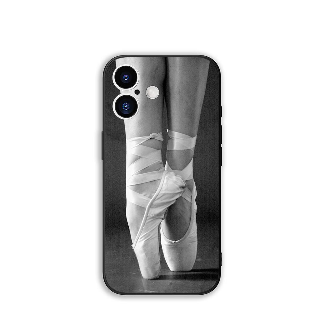 for Apple iPhone 16 15 14 Plus 13 12 Mini 17 Pro Max + 16E Air 16+ ProMax Phone Cover Case Ballerina Ballet Dancing Dance Girl