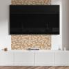 Panel Samoprzylepny Z Nadrukiem - Idealny Do Kuchni 120X60 Cm Liście Na Tle Tekstury