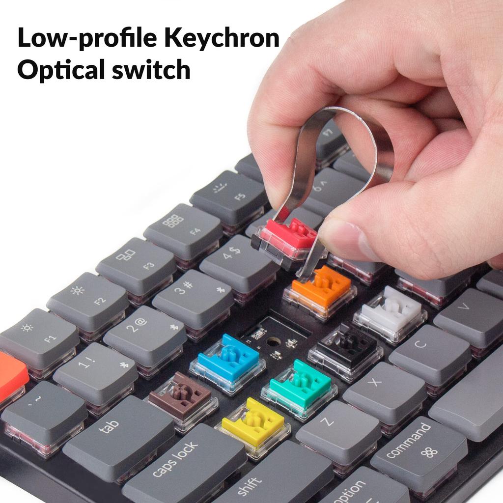 Keychron Low Profile Keychron Optical Red Switch Set - 87 Count
