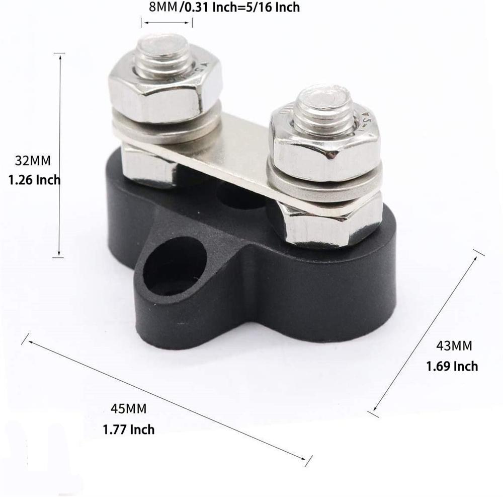 48V M8 Battery Busbar Dual Terminal