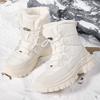 Outdoor Snow Boots Waterproof, Warm and Cold-proof Couple Lightweight, Comfortable and Non-slip Waterproof High-top Snow Boots