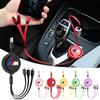 M LOGO 3 In 1 Micro Cable Multi Charger Car Accessories For BMW X7 X3 X4 X5 X6 3 4 5 6 7 Series Z4 M M3 M5 M6 E38 E39 E46 E53 E60 E61 E64 E70 E71 E85