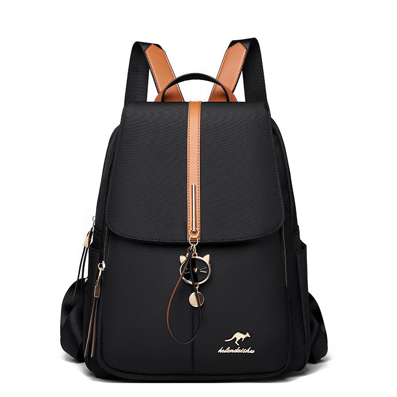 Cat Women's Backpack Oxford Travel Backpack Large Capacity Bag